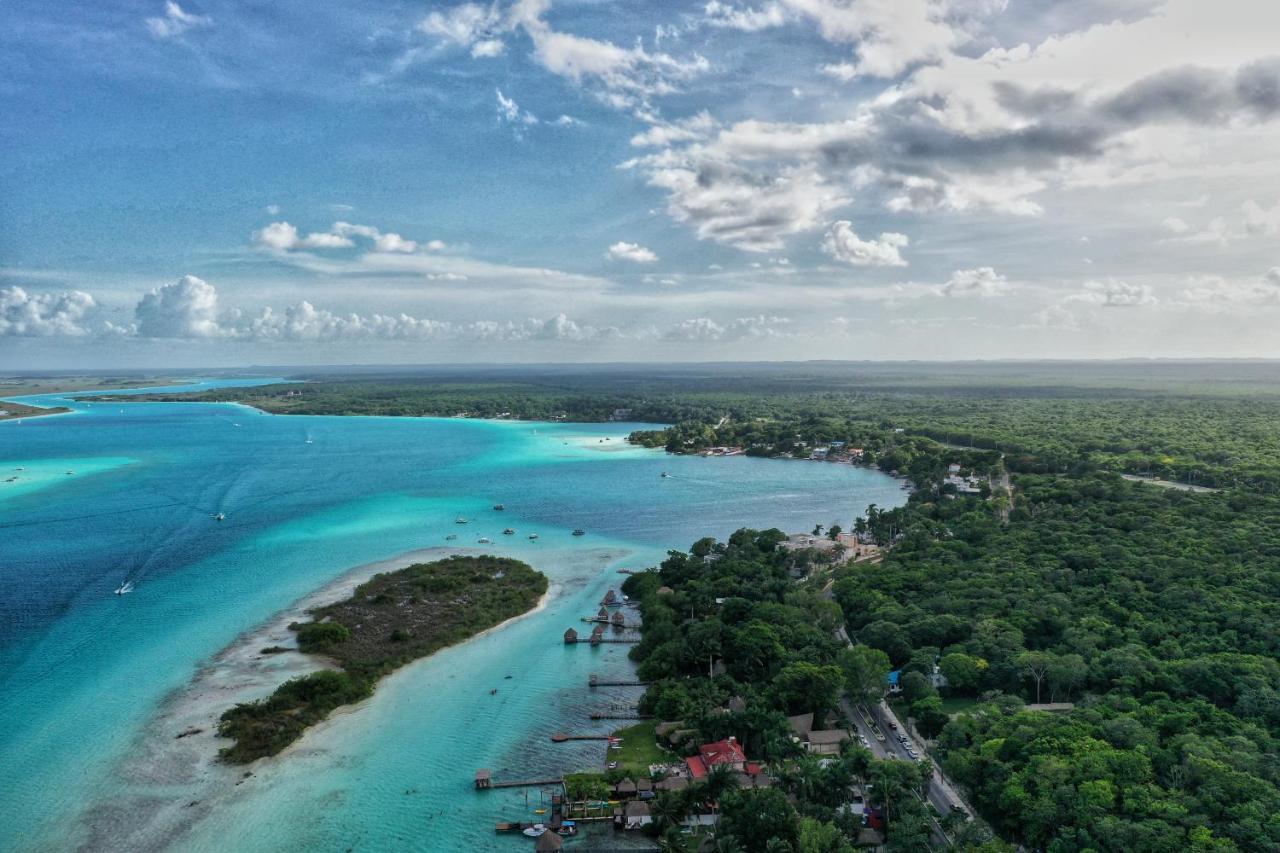 Tortuga Bacalar Bed & Breakfast Ngoại thất bức ảnh