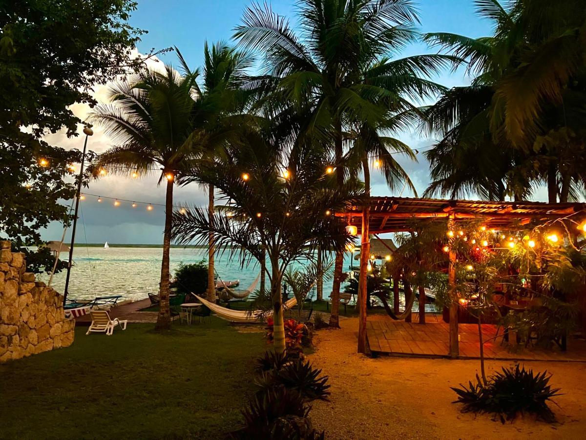 Tortuga Bacalar Bed & Breakfast Ngoại thất bức ảnh