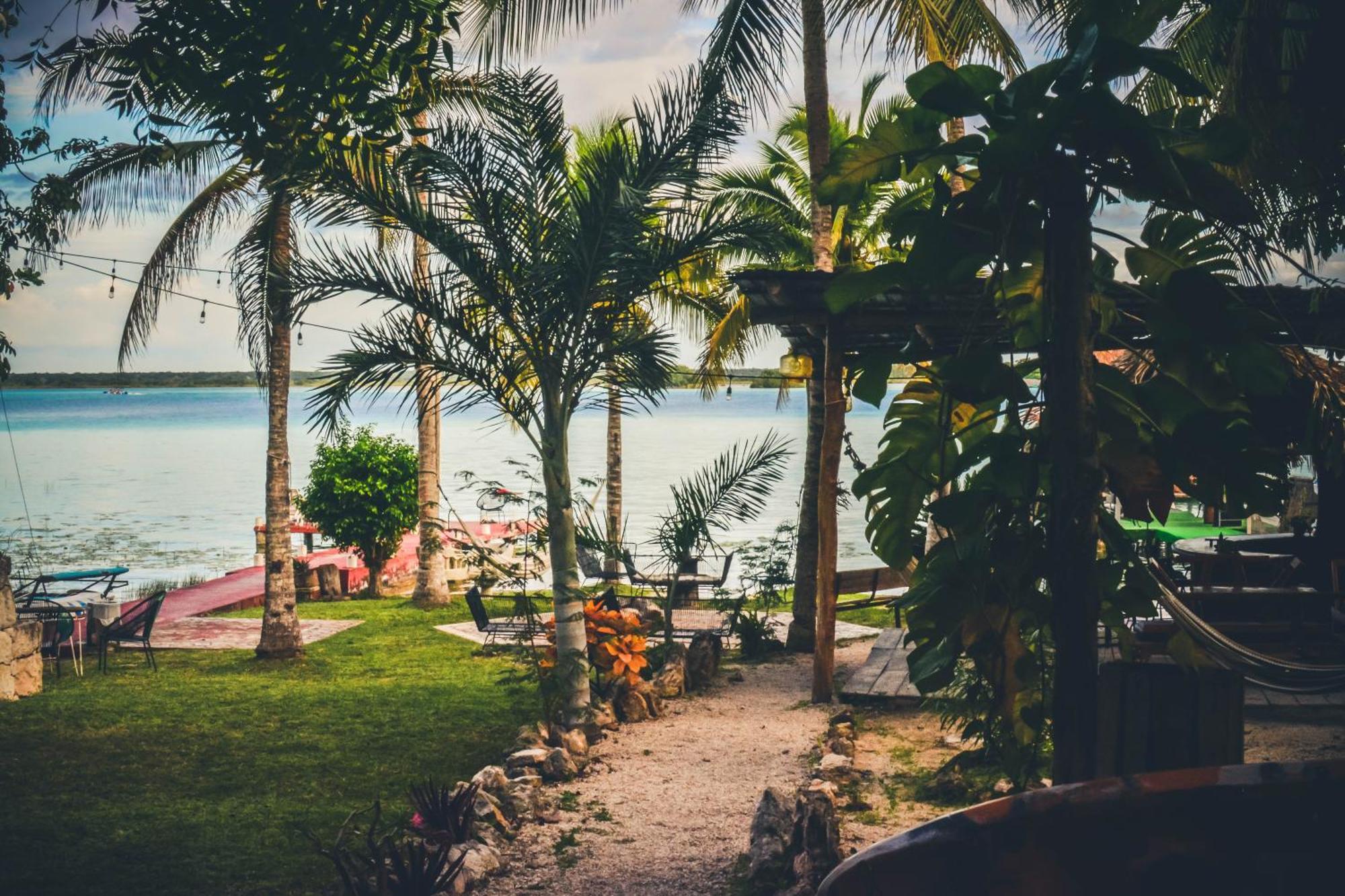 Tortuga Bacalar Bed & Breakfast Ngoại thất bức ảnh