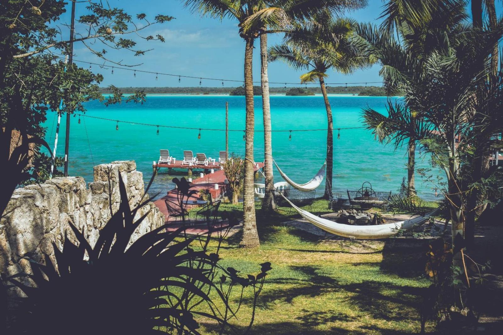 Tortuga Bacalar Bed & Breakfast Ngoại thất bức ảnh