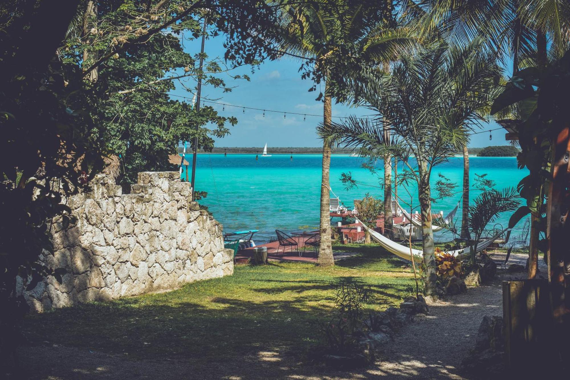 Tortuga Bacalar Bed & Breakfast Ngoại thất bức ảnh